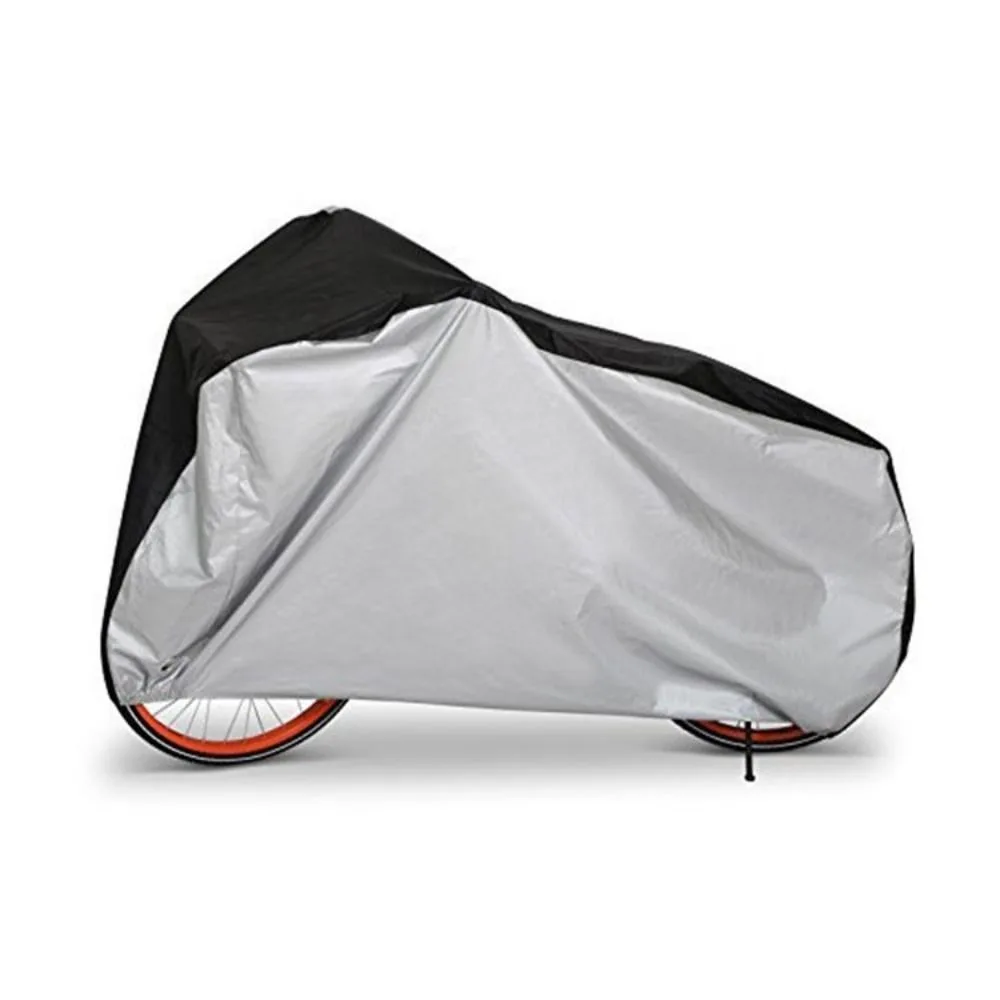 New Waterproof Bike Cover Anti-UV Protection with Lock Hole Bicycle Cover S/M/L/XL Rain Dust Cycling Accessories