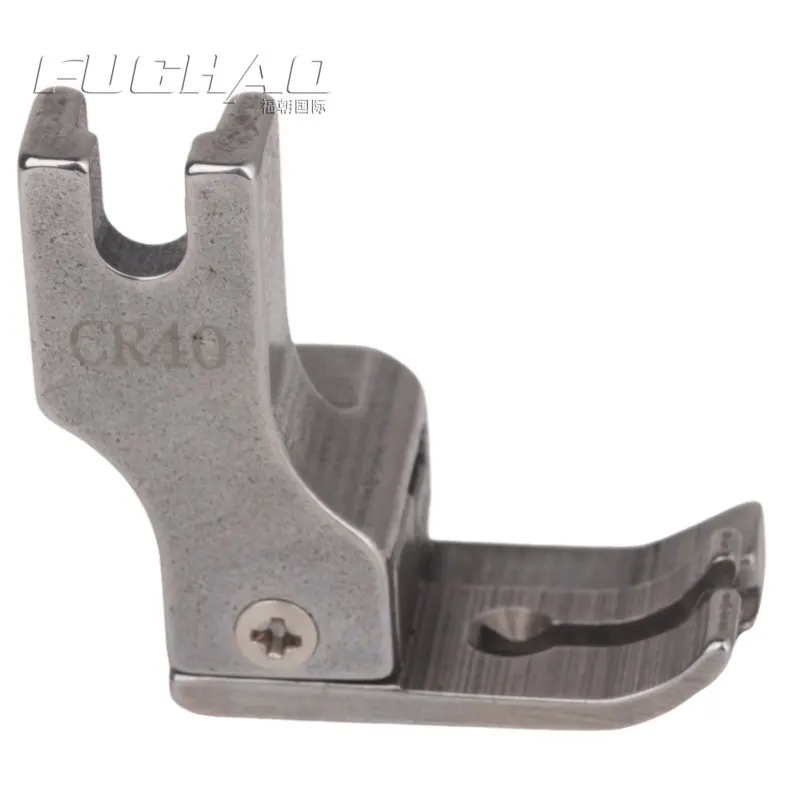 flatbed height adjustable presser foot forward left high right low 0.4 edge width CR40