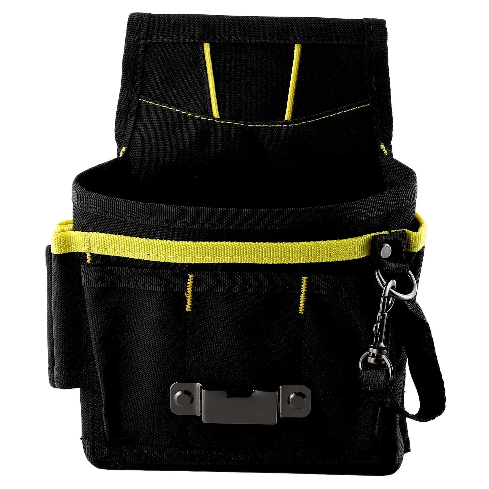 Waist Storage Tool Bag With Pockets 600D Oxford Fabric Belt Tool Black Electrician Holder Pouch For Wrench Screwdriver