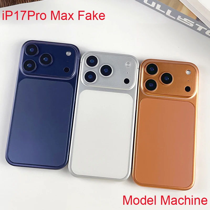 للهاتف 17 Air 16 Pro Max 16e Plus 13 14 15pro نموذج طبق الأصل للهاتف المحمول وهمي الهواتف الذكية نسخة صناعية ألعاب الهاتف الخليوي Telefon