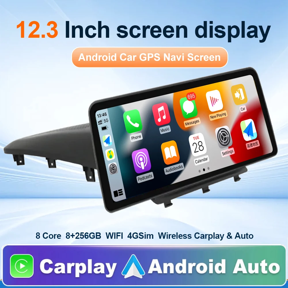 

12.3 Inch 1920*720 QLED Car Radio Android 13 Carplay For Opel Antara 2006-2017 GPS Navigation Car Audio Multimedia Video Player