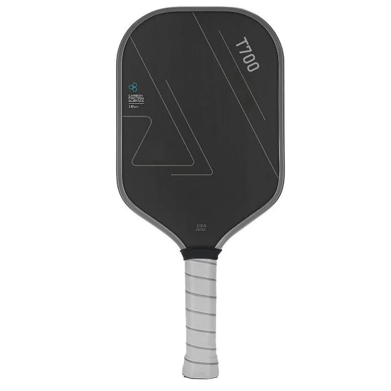 Pickleball Paddle Carbon Surface with High Grit & Spin USAPA Compliant Enhanced Power Sweet Spot T700 Raw Carbon Fiber Paddle