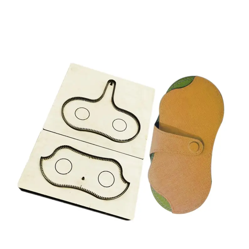 DIY Bag Shape Leather Punch Die Set,Leather Crafts Kraft Tool Set,New Glasses Bag Leather Cutting Die Cut Mold Custom