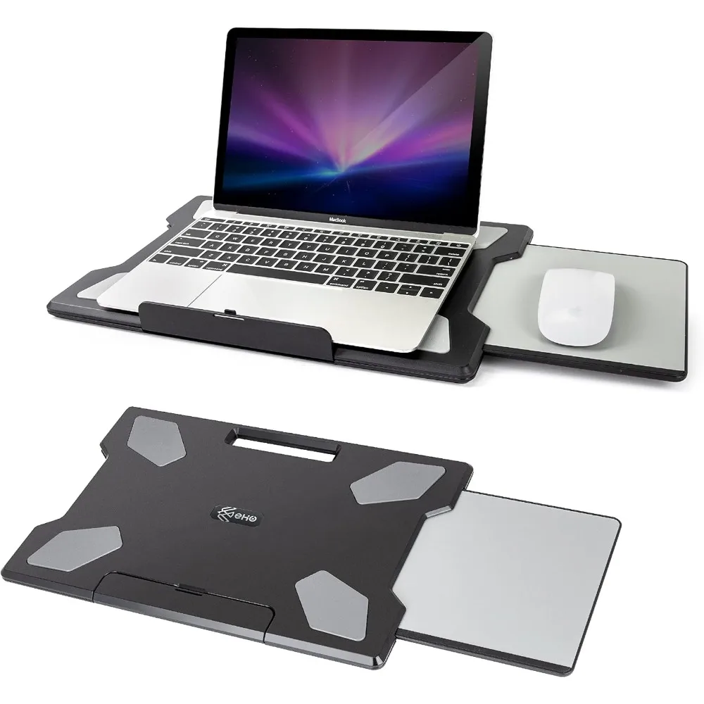 Portable Ergonomic Lap Desk with Mouse Pad