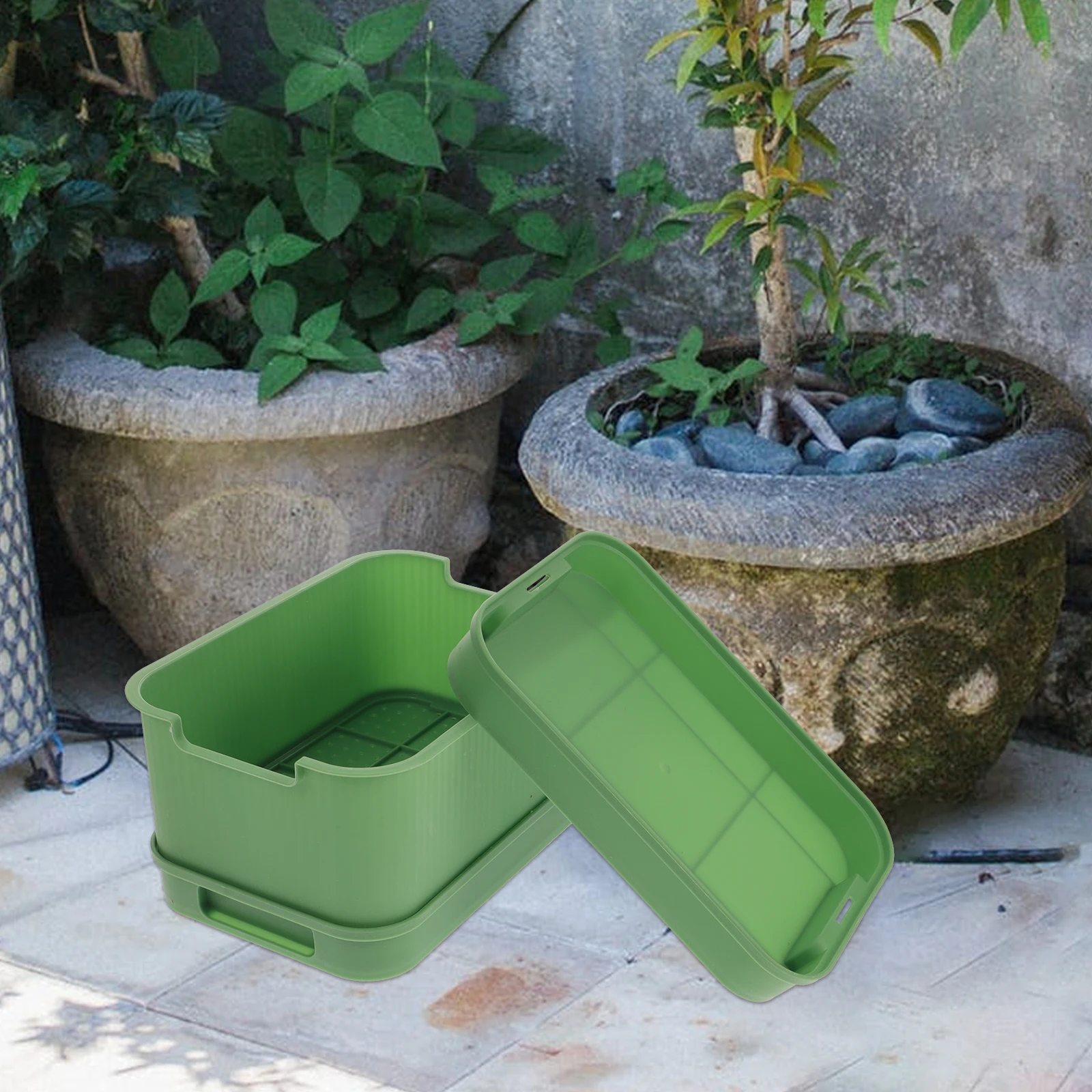 

Seedling Tray Single Layer Plant Germination Equipment Large Planter Pot Flower Pot Sprouting Trays Vegetable Growing Starter