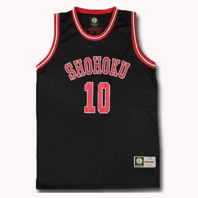 Rukawa Anime Black Shohoku School Basketball Team 1-15 Sakuragi
