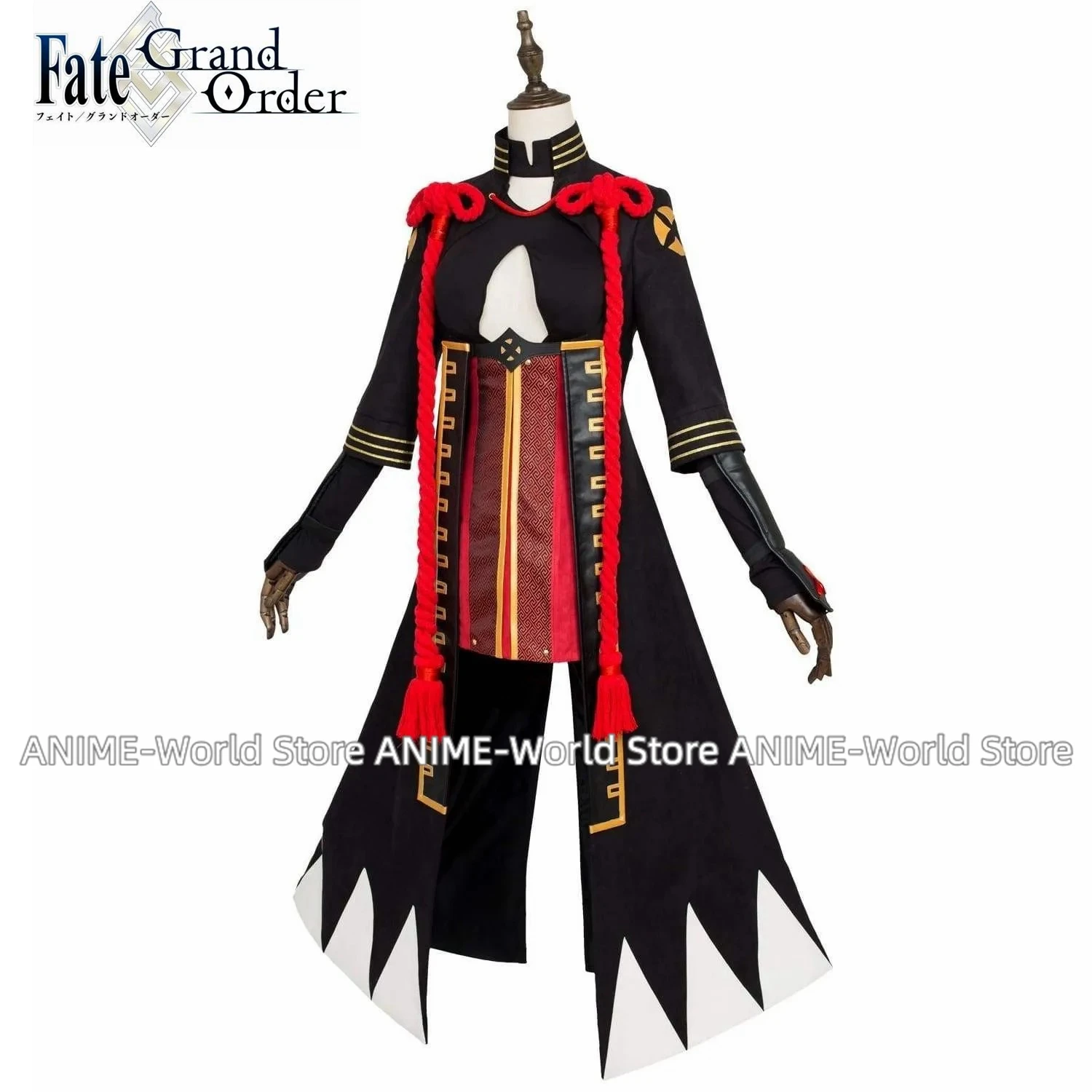 Game Fate Grand Order Alter Okita Souji Outfit Cosplay Costume Custom size Any Size