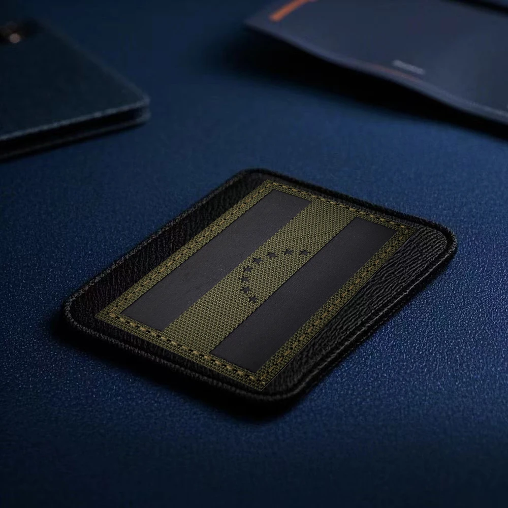 فنزويلا العلم المطرزة زين بقع فنزويلا عاكس الأشعة تحت الحمراء هوك وحلقة بقع التكتيكية ملصقات على ظهره #4