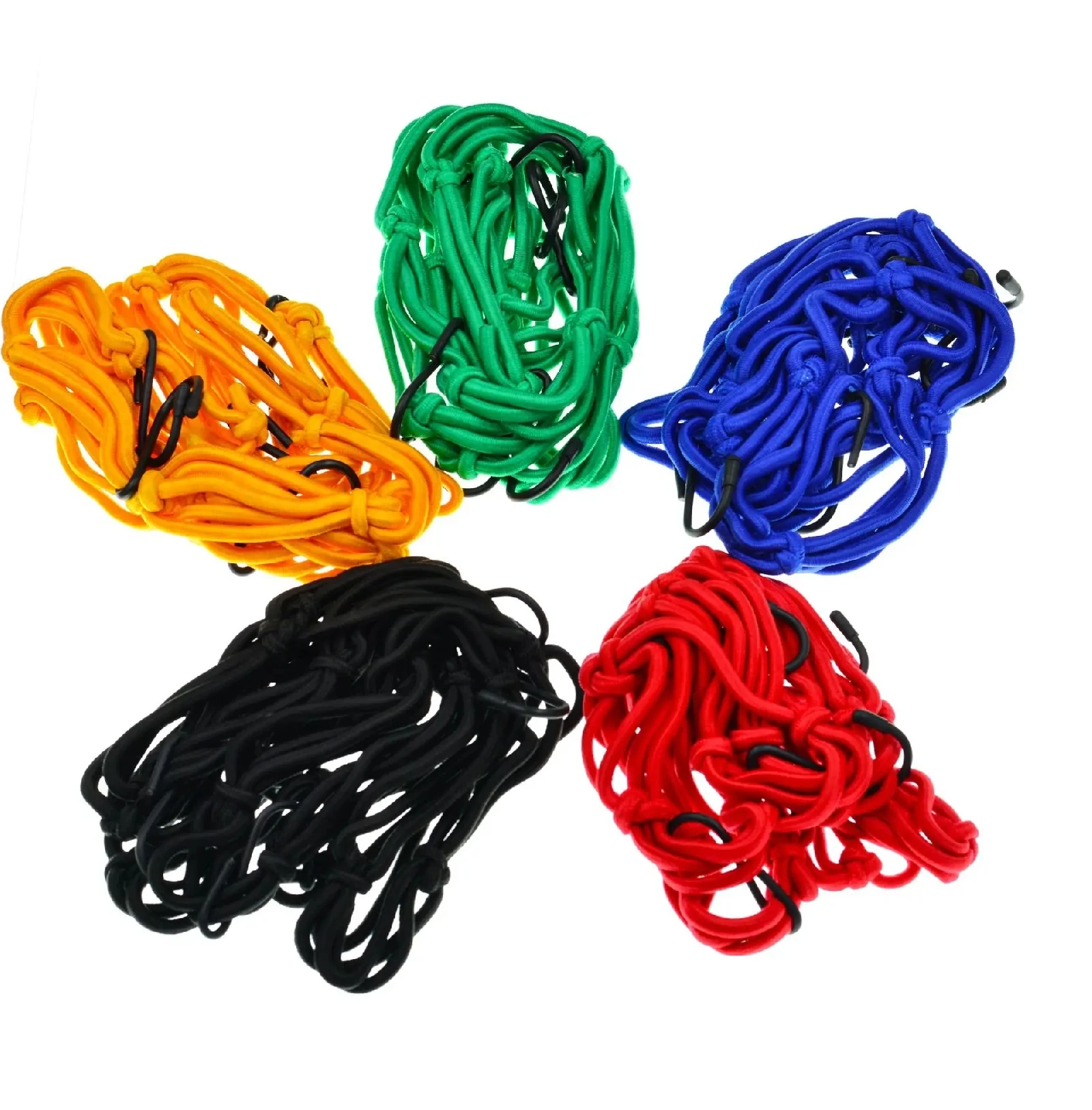 1x Motorcycle Luggage Net Helmet Mesh Fuel Tank Luggage Mesh Nets With Hooks Motorbike Compaction Storage Motorcycle Accessories