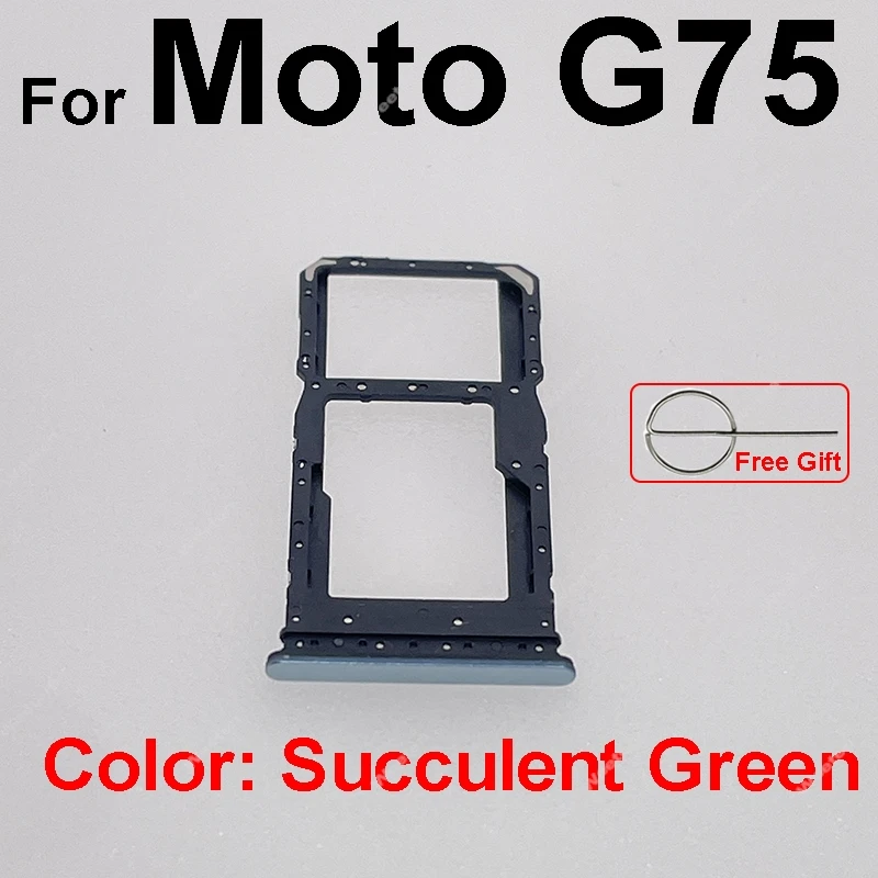SIM Card Tray Holder For Motorola MOTO G75 G85 Sim Card Slot Card Reader Adapter Replacement Repair Parts image 4