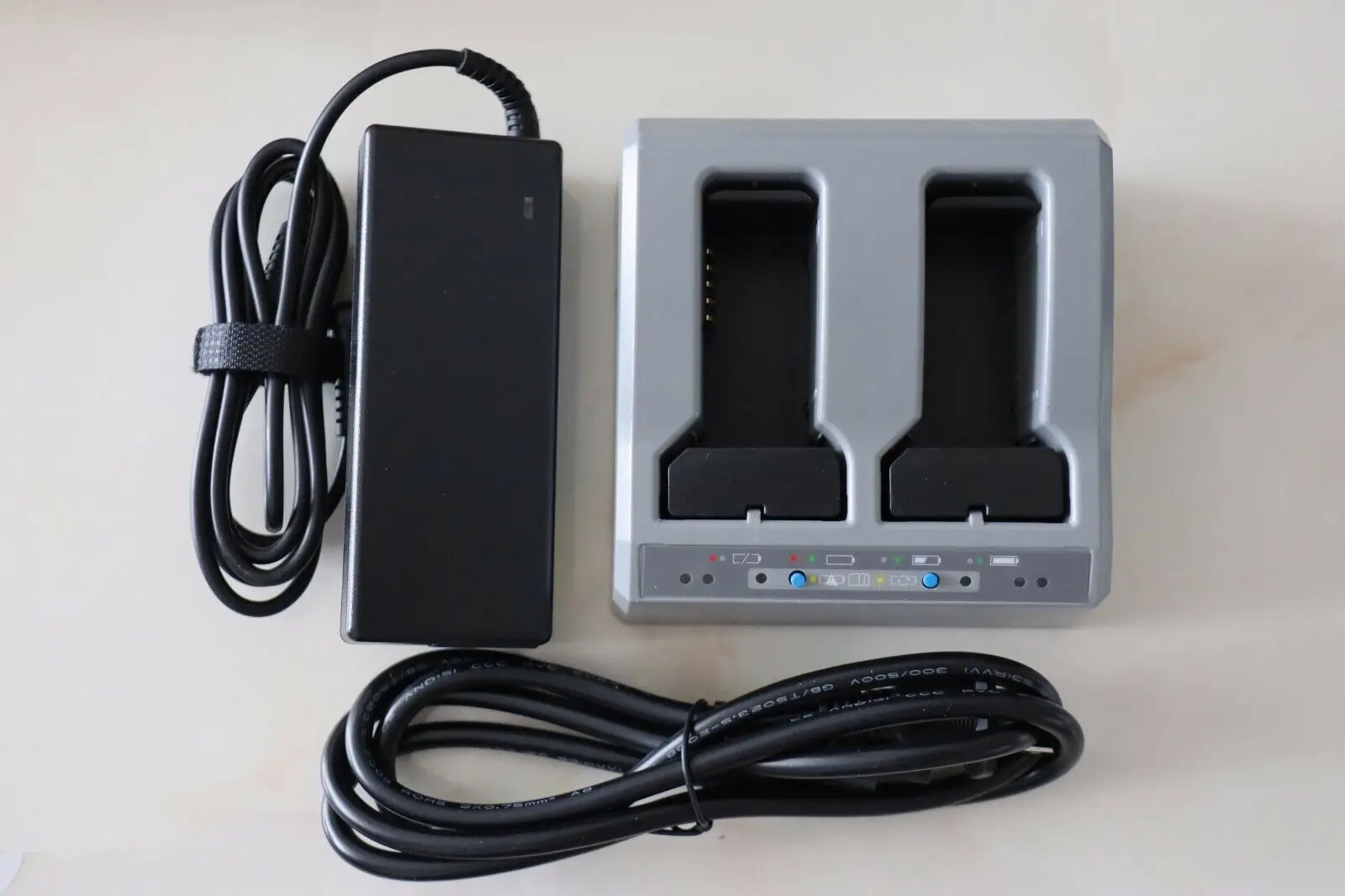 

New Upgraded Trimble Dual Slots Two Slot Charger 109000 For Trimble GPS S8/S6 R10 Battery