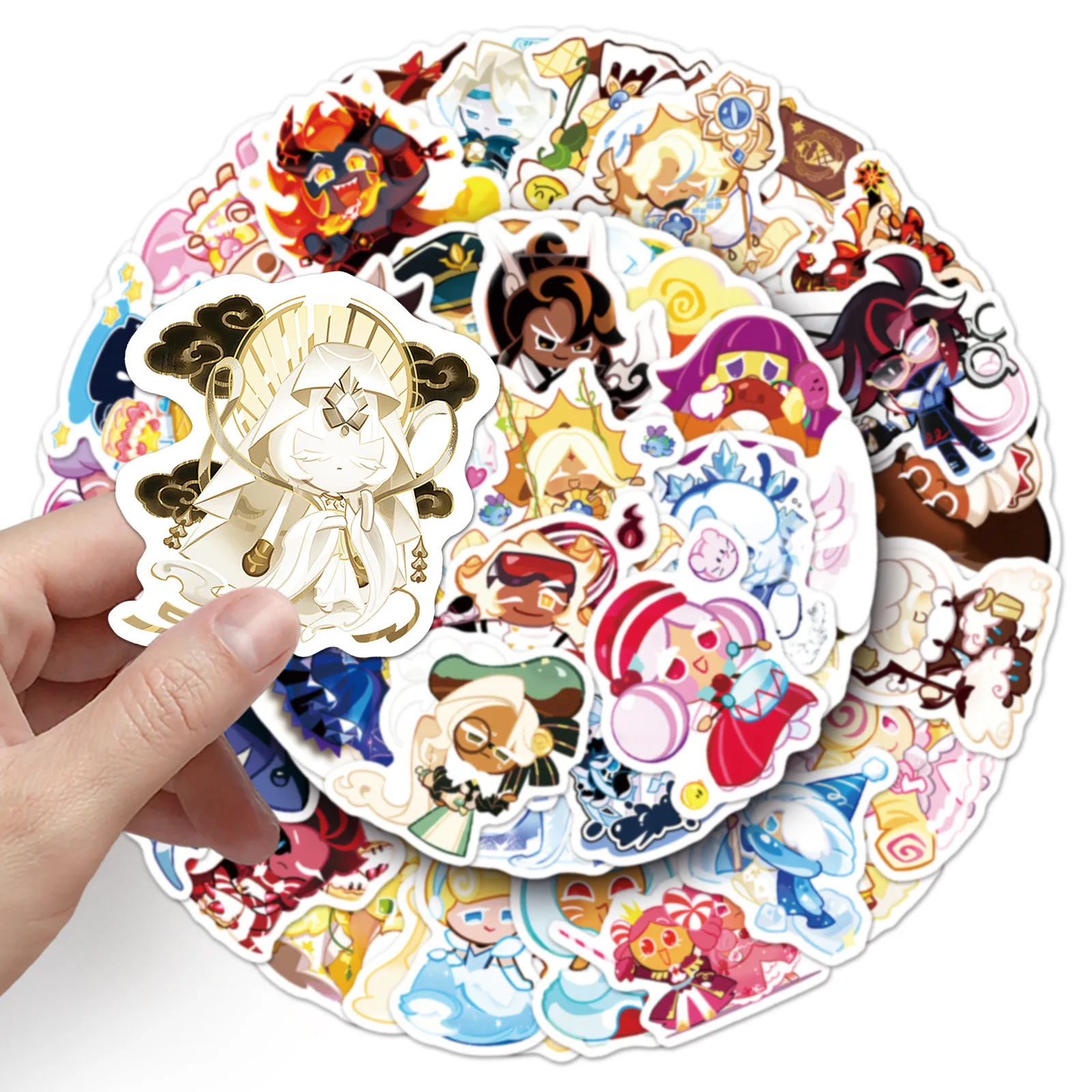 

10/50PCS New Cookie Run Kingdom Game Waterproof Stickers DIY Decoration Notebook Mobile Guitar Suitcase Water Cup Graffiti Toys