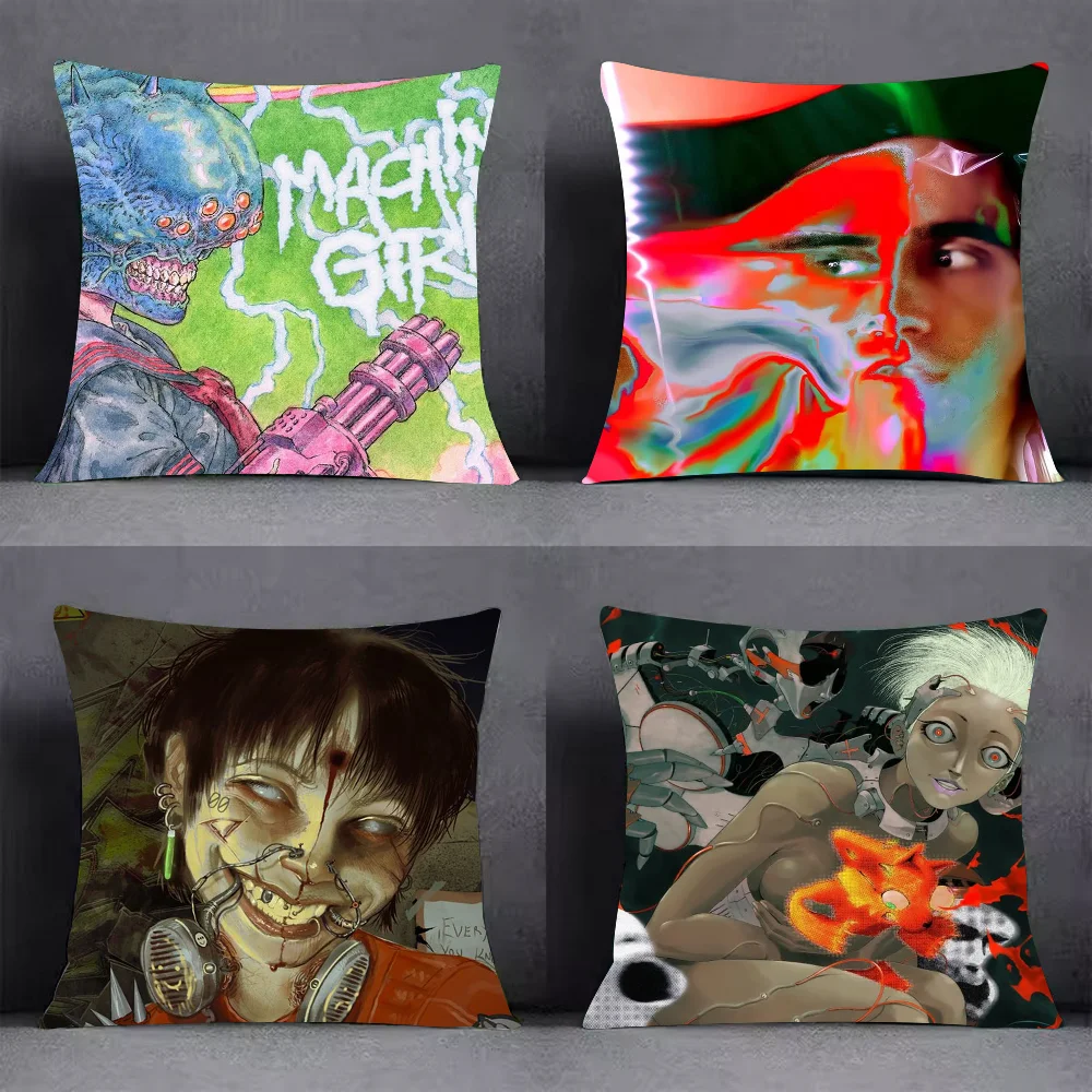 

Band Music M-Machine Girl Pillow Case Cover Square Sofa with for pattern comfortable cushionsuitable of room