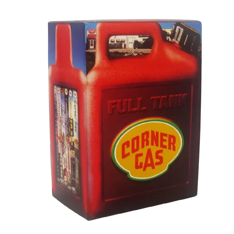 Corner Gas Complete Series Season 1 to 6 Full Version with Fun Facts at Gas Station 17 Discs Set