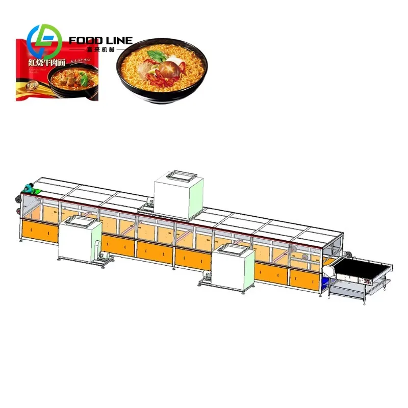 Instant Noodle Processing Machine Bagged Packaging Formula Support Thickness 0.5 to 5 Mm Automatic High Output Customized