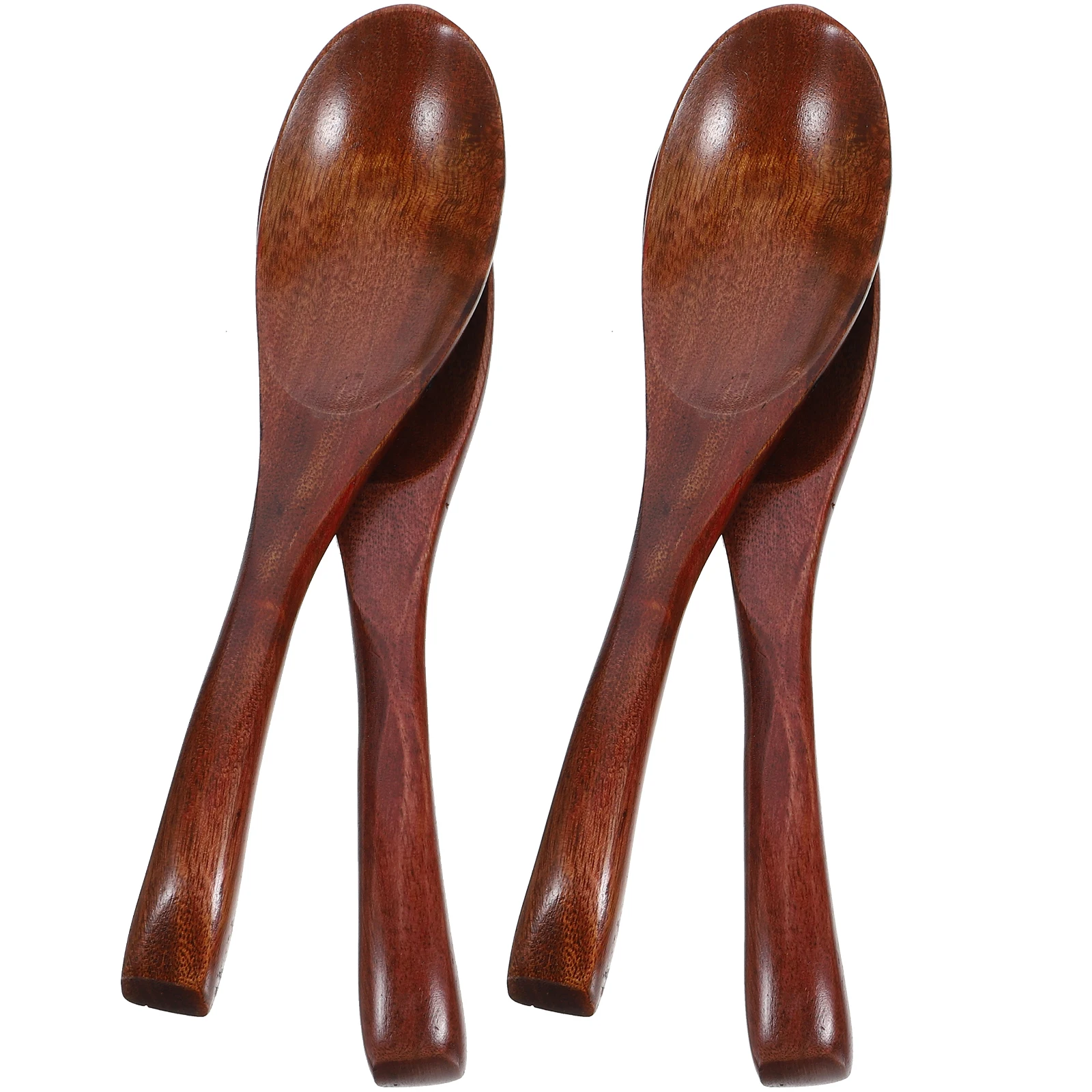 

4 Pcs Nanmu Muscle Spoon Scoops Honey Stirrers Commercial Mixing Spoons Phoebe Dessert Stirring Cooking Multifunctional Kitchen