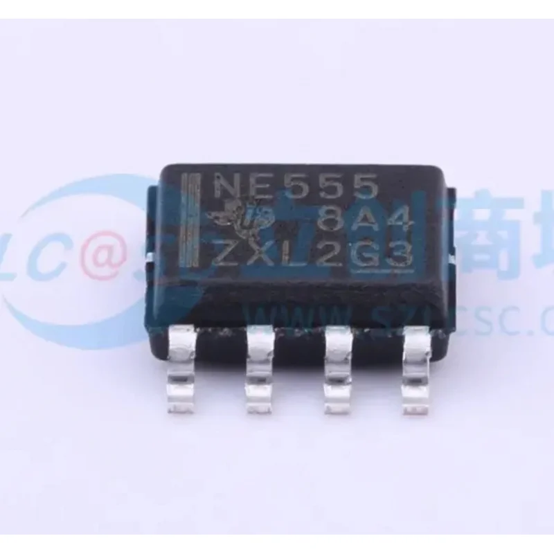 120PCS New original  NE555DR NE555P SOP-8 DIP-8