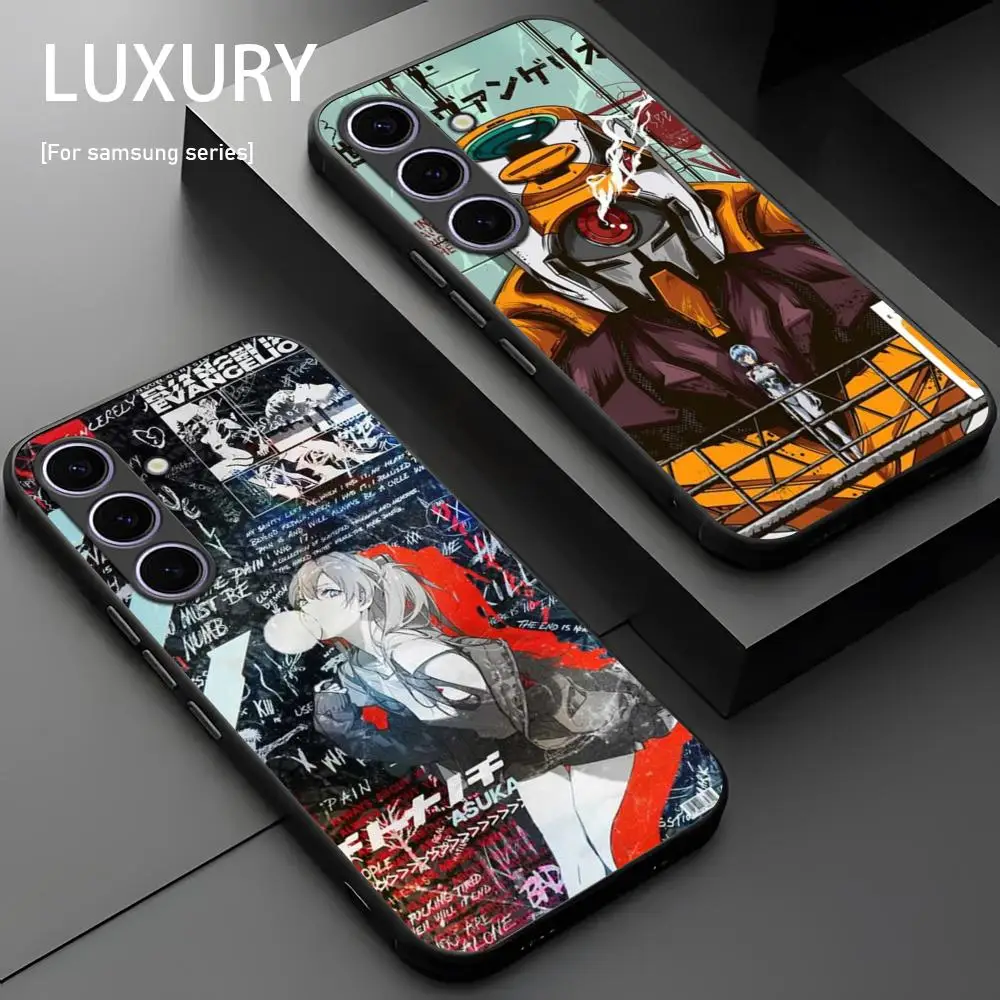 G-Gen-ESIS, EA-VN-gelionES Phone Case For Samsung Galaxy S25 S24 S23 S22 S21 S20 Plus Ultra Note20 Soft Black