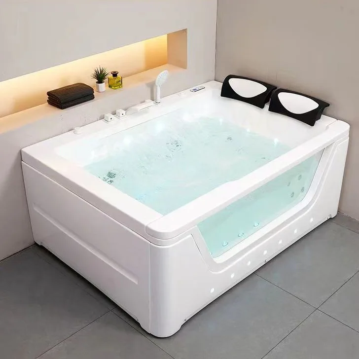 Acrylic Couple Luxury Surf Jacuzzi Home Hotel Heated Bath