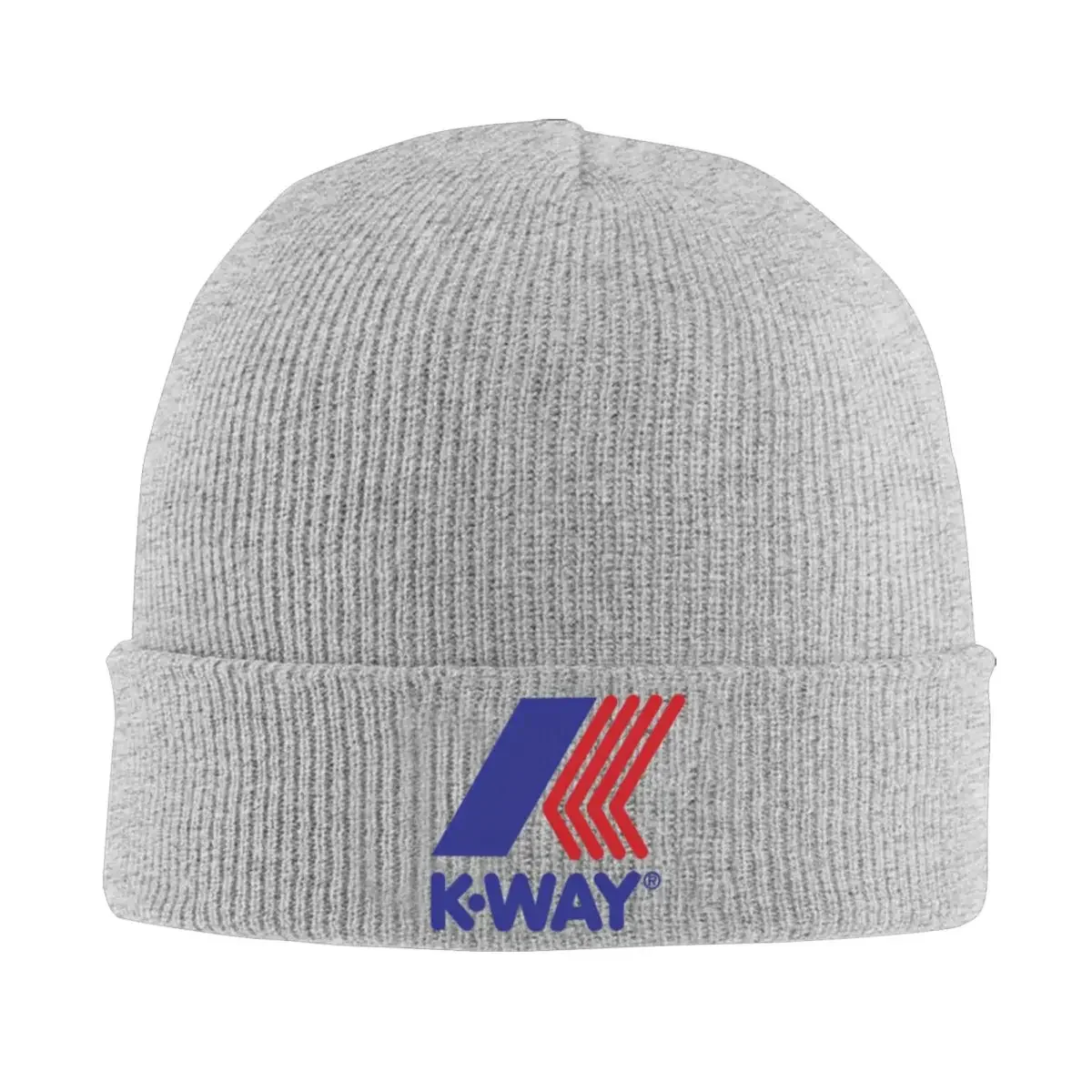 K-Way Logo Knit Hat Beanies Autumn Winter Hats Warm Fashion Cap Men Women