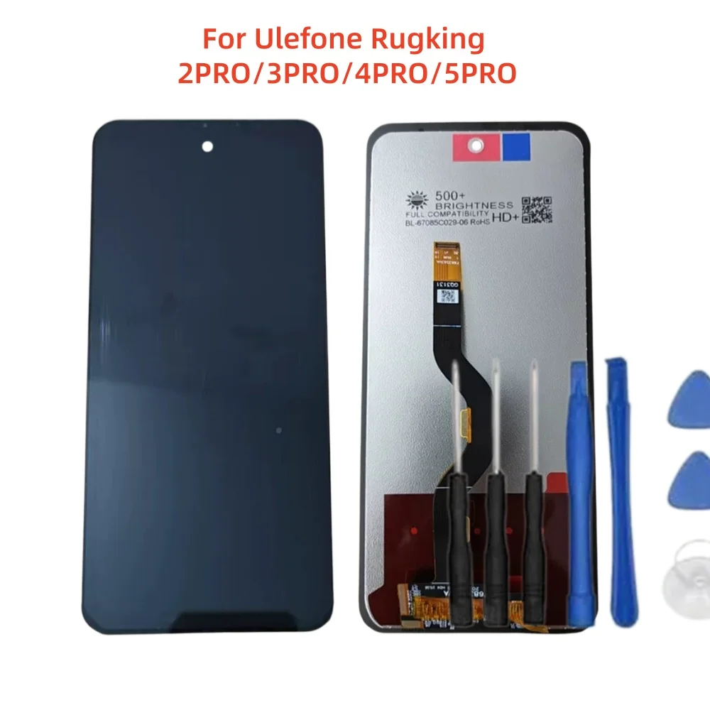 For Ulefone Rugking 2 Pro Rugking 3 Pro 4 Pro 5 Pro Phone LCD Display Touch Screen Assembly Digitizer Glass Repair