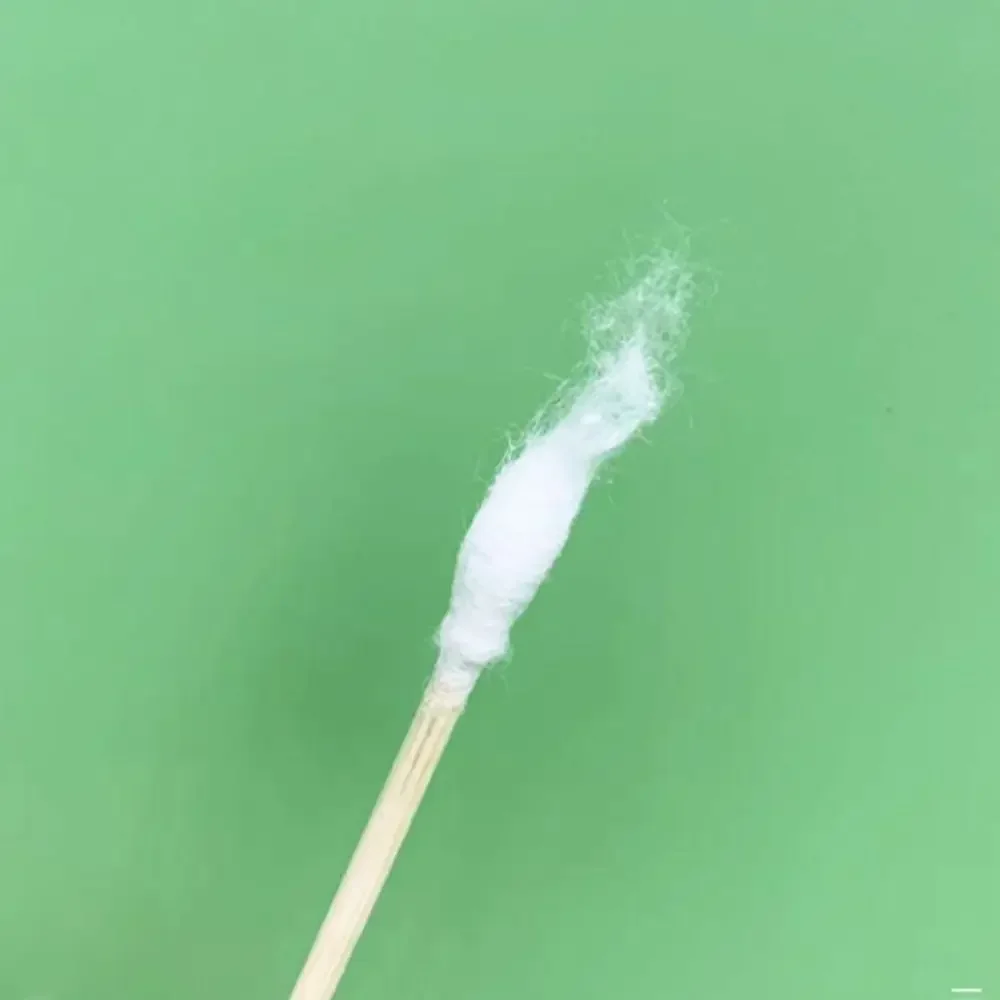 Bastoncini di cotone a doppia punta in cotone naturale Punte a doppia precisione Tamponi di cotone usa e getta Pulizia delle aree strette Strumento per la pulizia