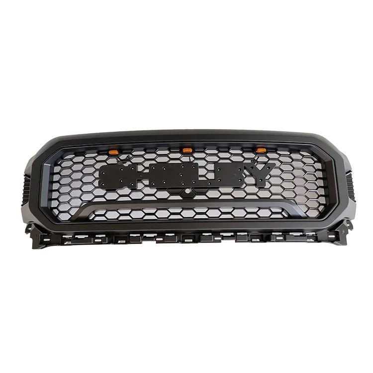 

Car 4wd Accessories ABS Standard Front Position Matte Black raptor Grey Front Grille for Ford F150 2021+