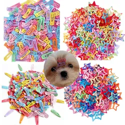 Mini Pet Dog Hairpin Candy Colors about 3cm Small Puppy Cat Hair Clips Pet Hair Accessories Dog Hair Grooming Supplies