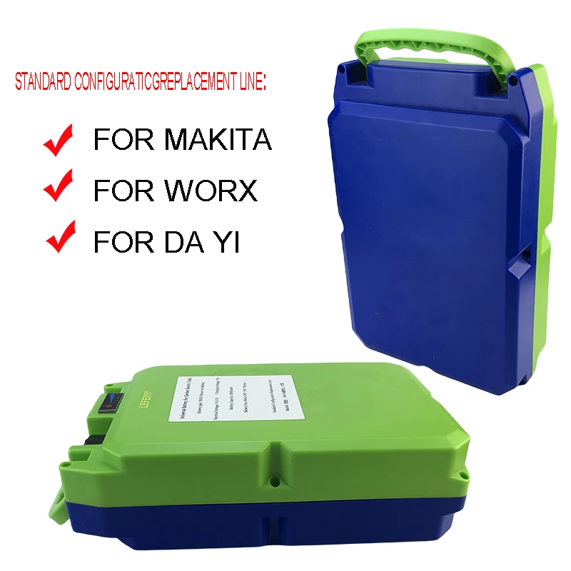 21V backpack 18650 lithium battery suitable for Makita converter. electric drills, hammers, lawn mowers, angle grinders