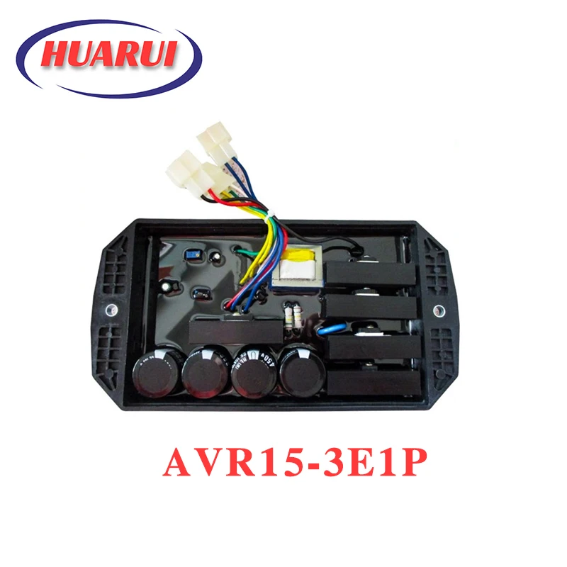 

AVR15-3E1P Field regulator gasoline generator three-phase 400V eight-wire three-plug AVR automatic regulator