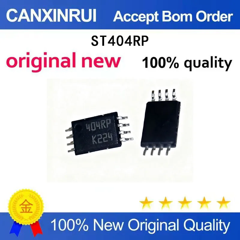 

(5-100 Pieces) Brand new stock ST404RP 404RP MSOP-8