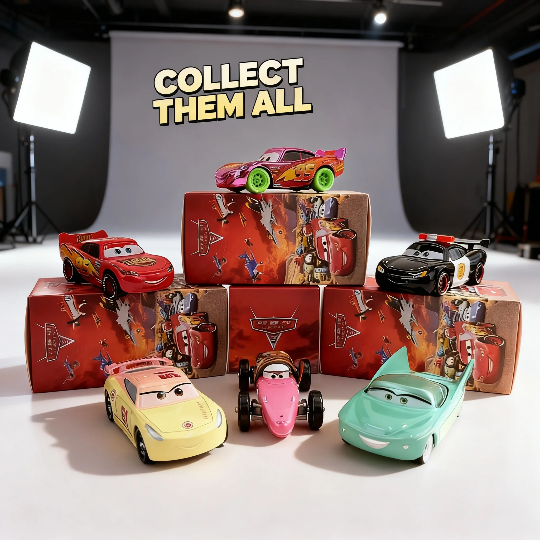 Lightning Lightning McQueen King Chick Hicks Cars Movie Toys Diecast Model Gift for Boys Kids Collectible - Aliexpress Deal