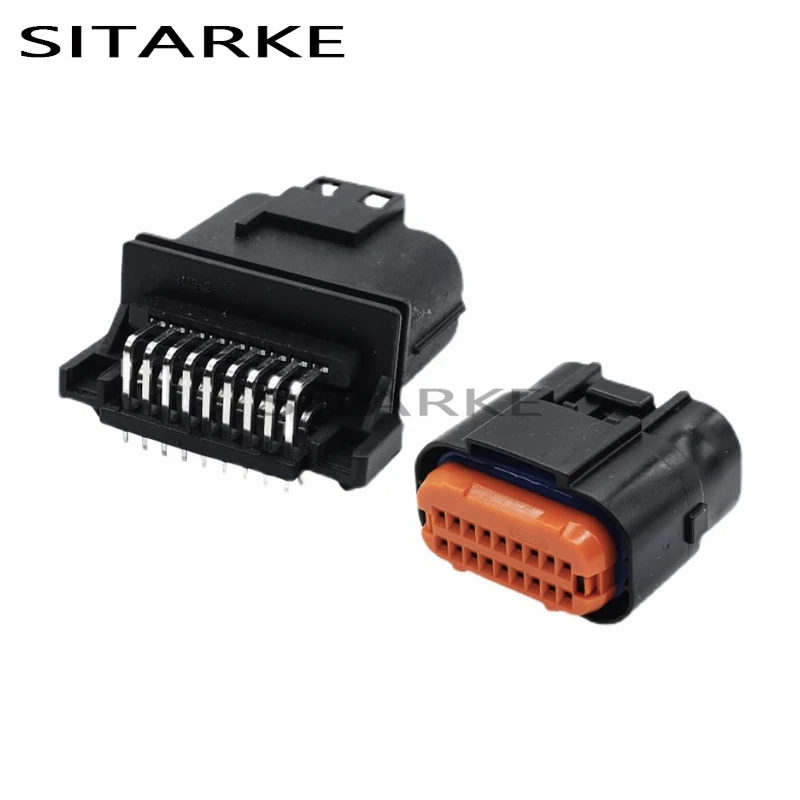 18 Pin ECM ECU Male Female Automotive Electrical Cable Connectors MX23A18NF1 MX23A18SF1