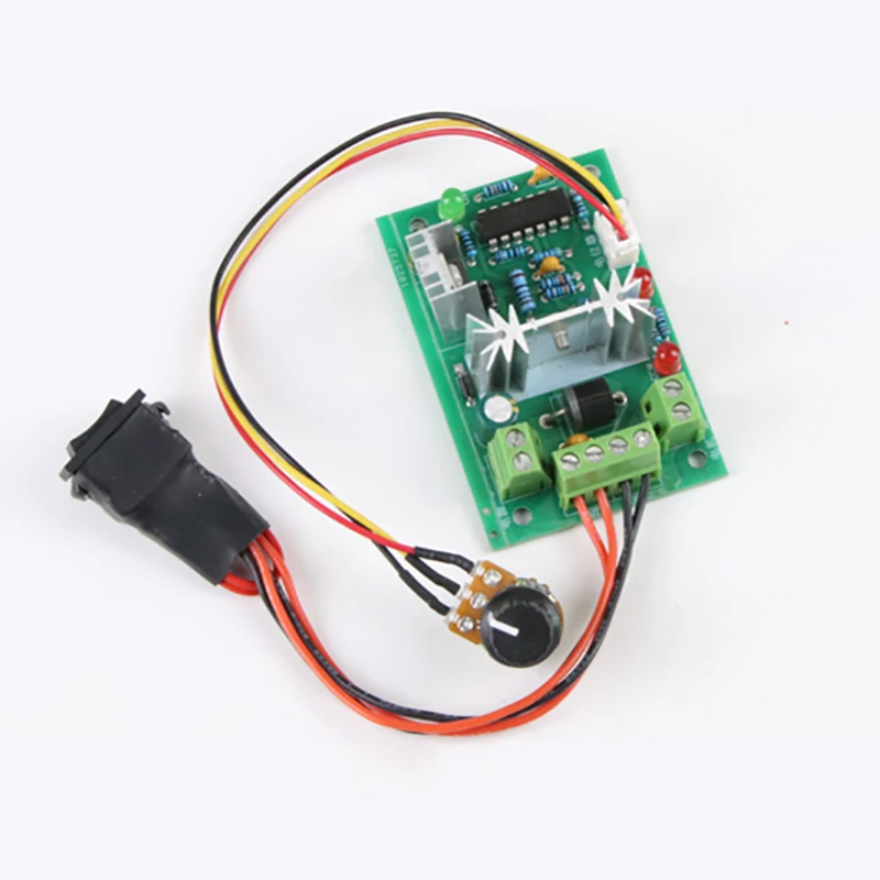 Universal PWM DC Motor Speed Controller, Controle Avançado e Reverso para Micro Motor, CCM2, 10-30V, PLC