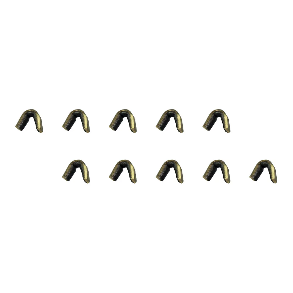 

10 Pcs Bowstring Brass Buckle Convenient Clip Position Non-slip Arrow Anti-slip Lightweight