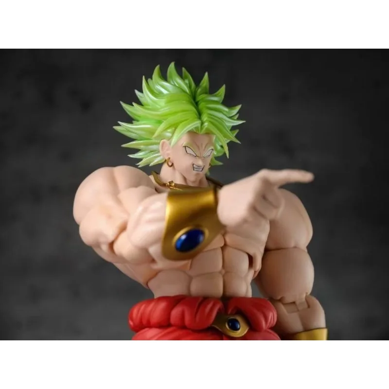 In Stock! DKO Toy Dragon Ball Z Broly Head Sculpt Accessory Pack, Out-of-control God of War, Adapted To Beast God Body Gifts view 3