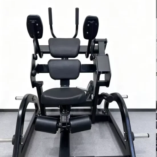 Steel Plate-Loaded Abdominal Machine Commercial Gym Core Strength Training Equipment
