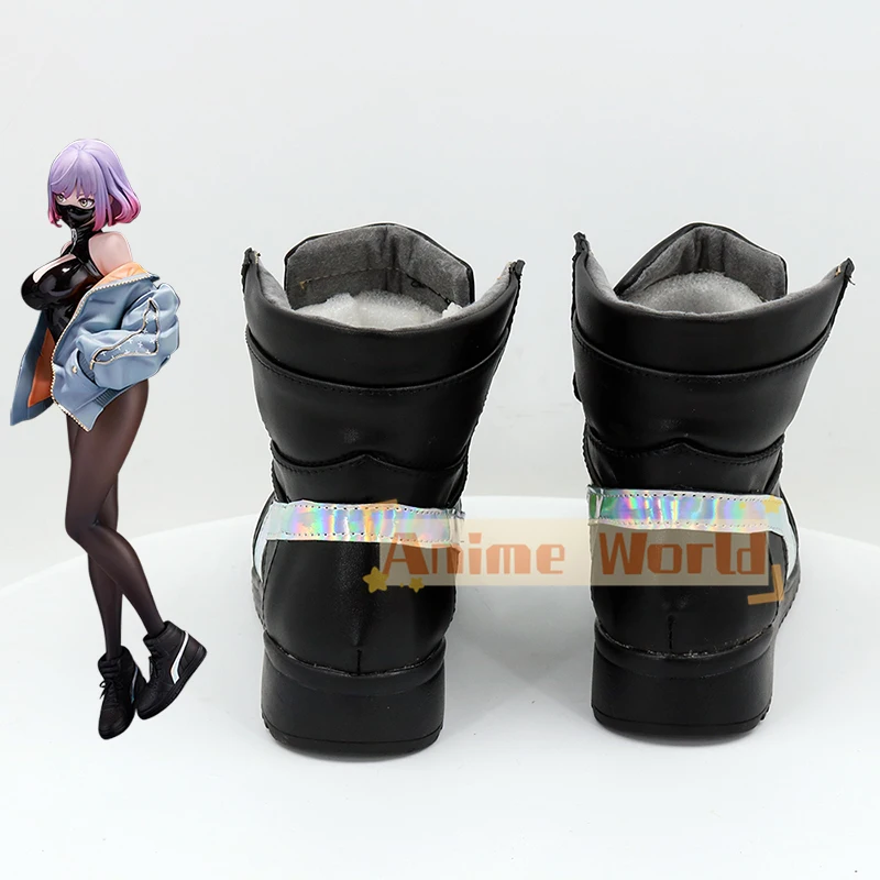 Luna Cosplay Shoes PU Leather Shoes Halloween Carnival Boots Cosplay Prop Custom Made