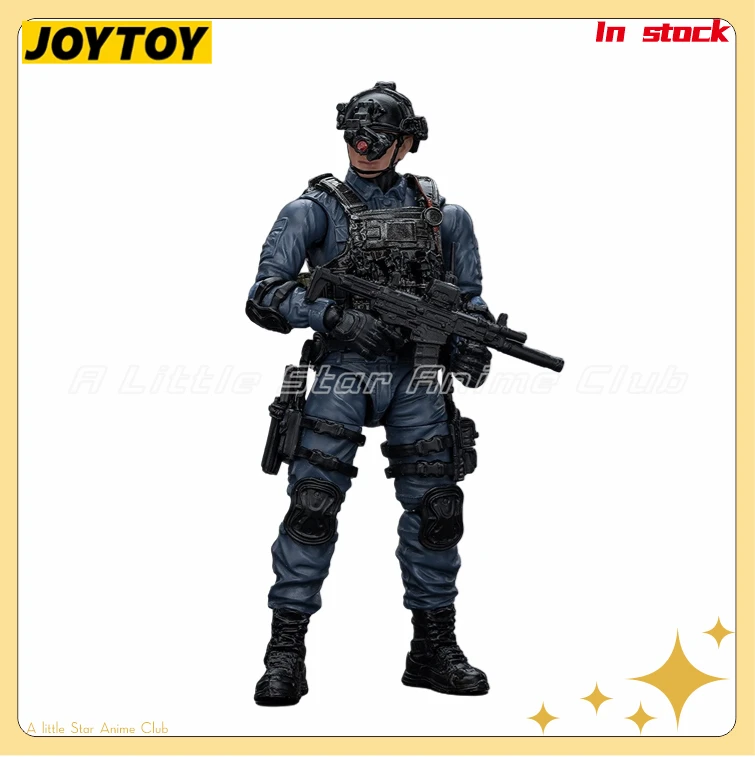 재고 있음 오리지널 JOYTOY 1/18 액션 피규어 군사 피규어 군대 빌더 프로모션 팩 피규어 32-어썰트 팀 멤버 모델
