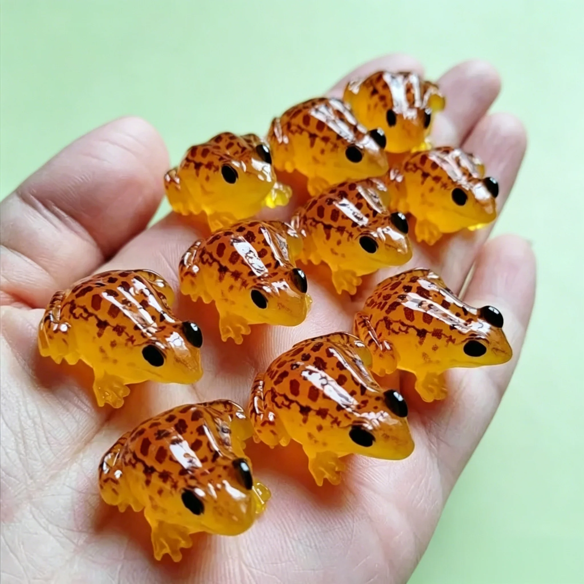 Mini Estatuilla de Rana de Res - Resin Art Light reseña y precio