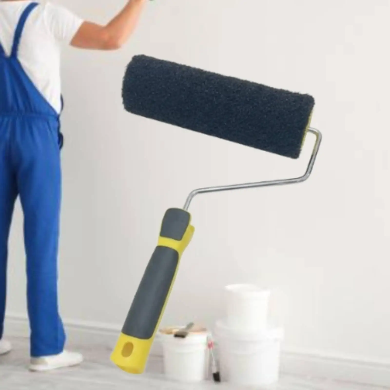 Putty Roller Heavy Duty Nylon Fiber Roller Brush Wear Resistant
