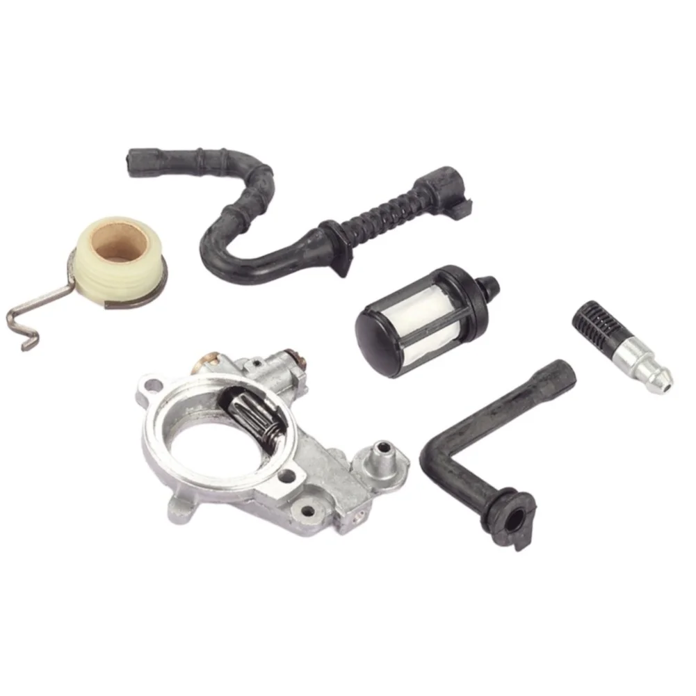 For Professional Logging MS361 Oil Pump Saw Lubrication Kit Seamless Installation Parts High-efficiency Filtration