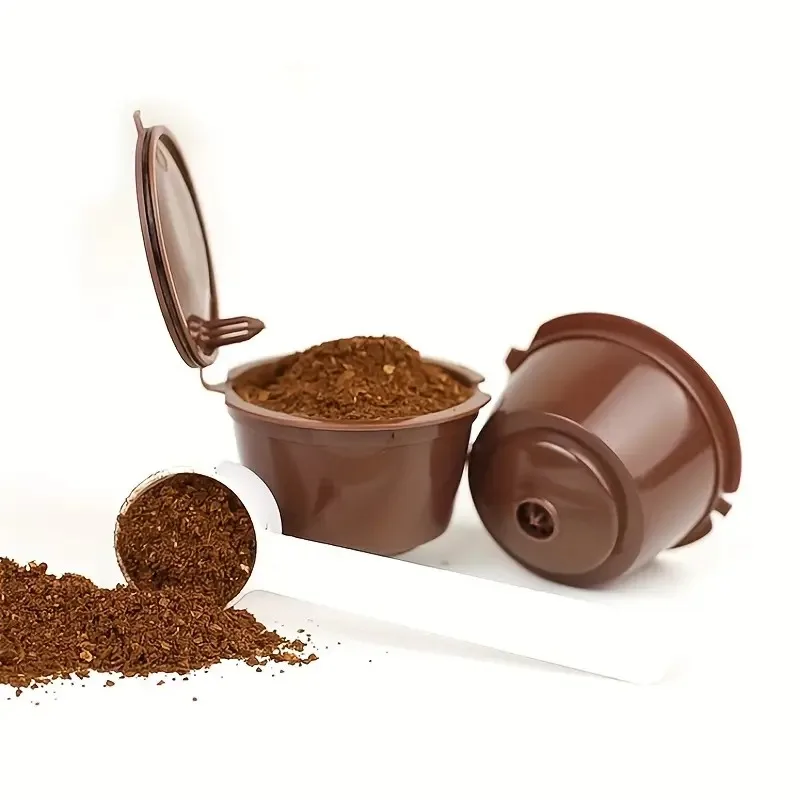 Reusable Coffee Capsule Compatible with Nespresso Machines Refillable Coffee Pod with Stainless Steel Mesh Filter Eco-Friendly image 4