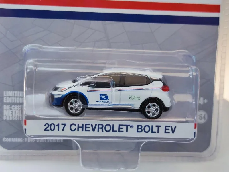 1:64 2017 Chevrolet BOLT EV High Simulation Diecast Car Metal Alloy Model Car kids toys collection gifts W279