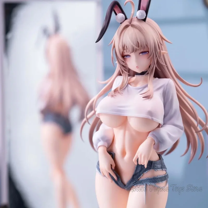 

Original Sekai Kara Seirei Shoujo Rabi Figure Sexy Girl Anime Statue PVC Model Statue Collection Beauty Seduction Adult Toy Gift
