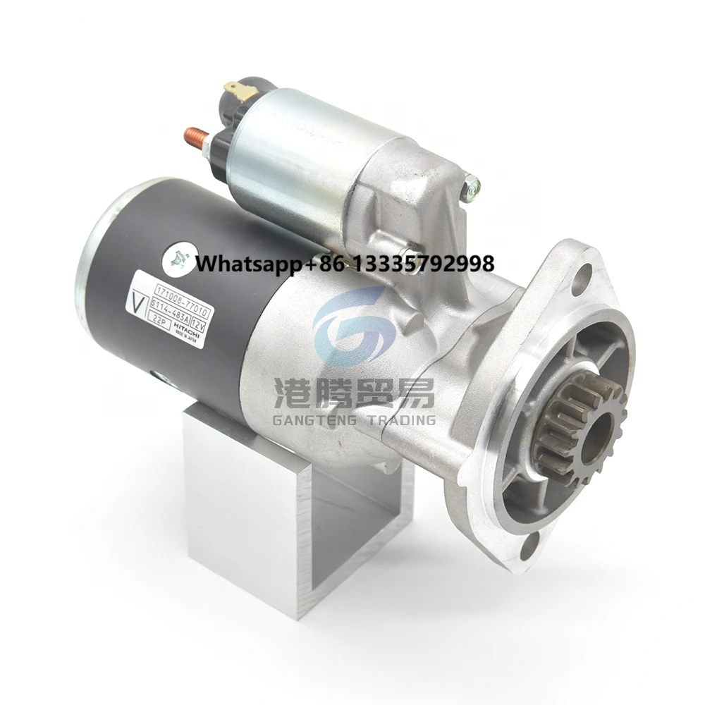 

Starter for Yanmar Engine Part Number S114-483A 171008-77010 Hitachi Made in Japan