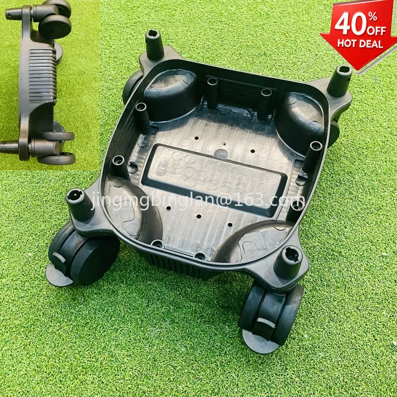 Special base for golf telescopic ball bag supplied by the manufacturer + 4 wheels telescopic bag bottom case brake wheel