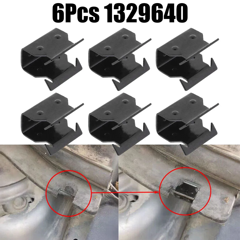 Perfect Fit Metal Clamps for Ford For Focus Cowl Scuttle Panel Trim Factory Specifications and Easy Installation