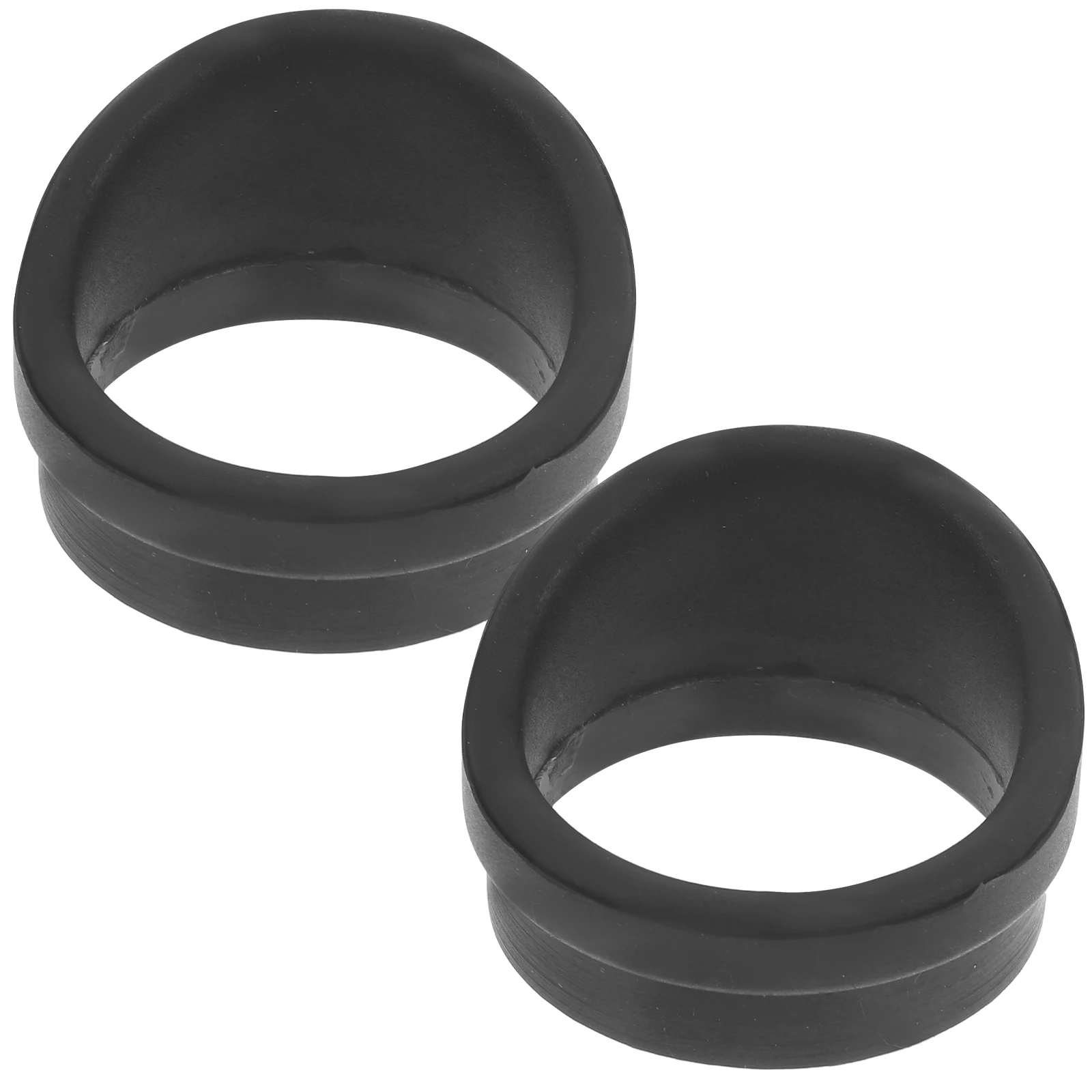 

2Pcs Microscope Eyepiece Guards Rubber Covers Reusable Shields Goggles Supplies Eye Cups Practical Replacement Parts