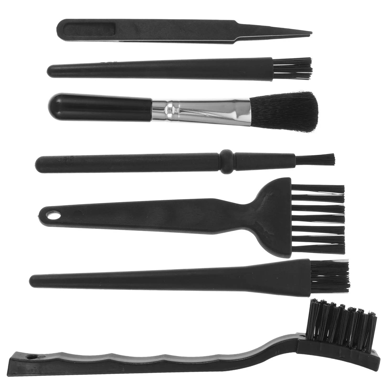 1 conjunto kit de limpeza de teclado antiestático durável varredura conveniente para uso em escritório e escolar teclado antiestático